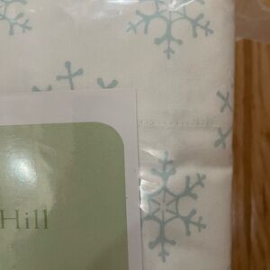 Hill Snowflake Patterned Fabric